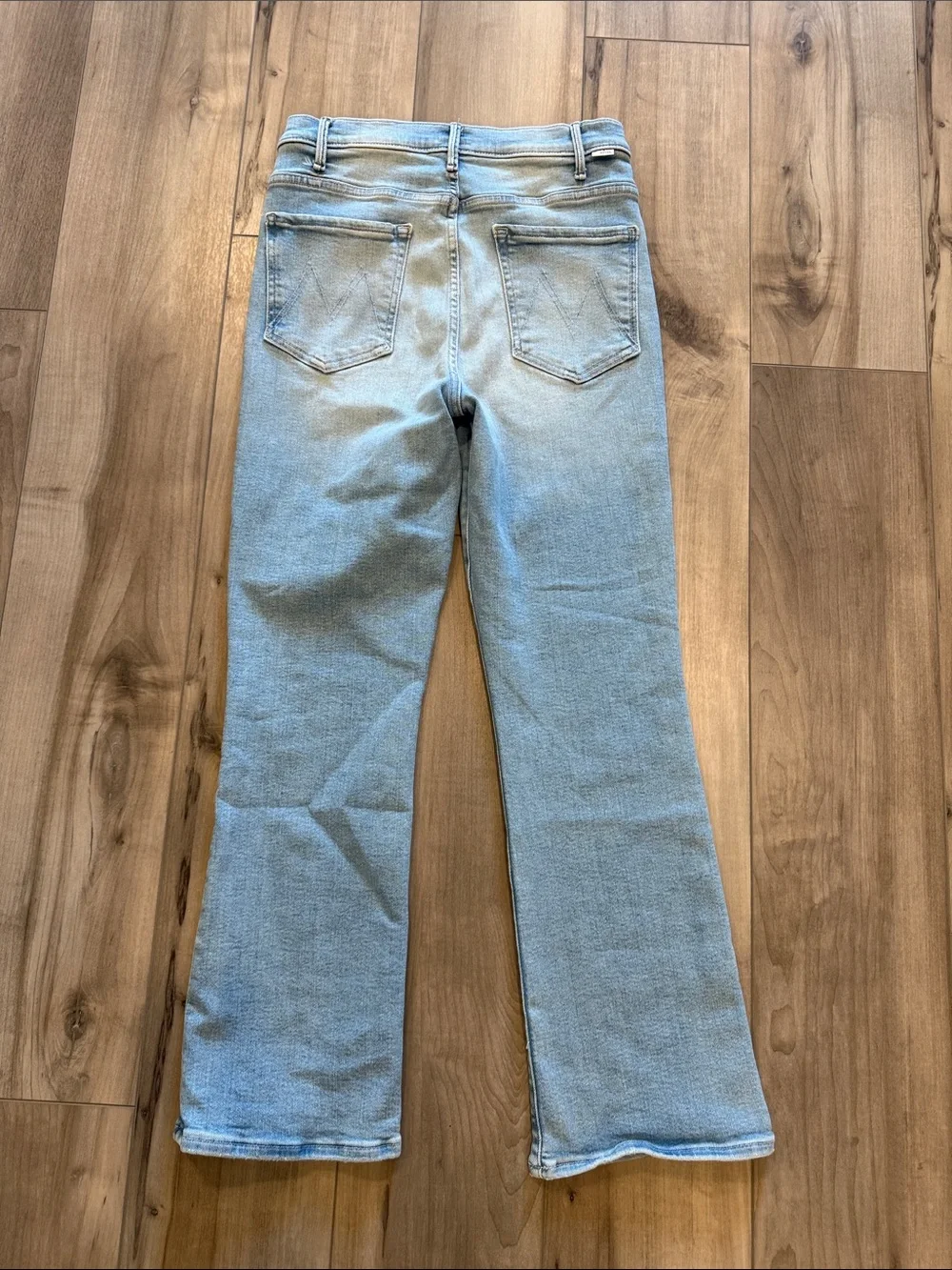 NEW MOTHER The Hustler High Rise Ankle Crop Jeans in California Cruiser Size 30 - Picture 7 of 10